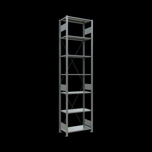 Actual product image Schulte Lagertechnik MULTIplus150 basic racking system with cross braces