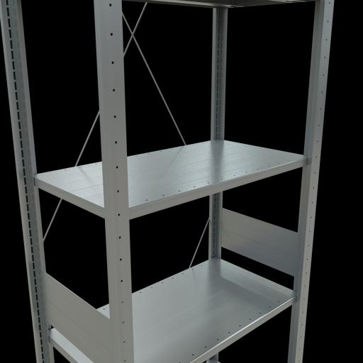 Actual product image Schulte Lagertechnik MULTIplus150 basic racking system with cross braces