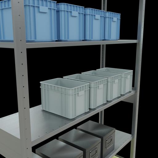 Image du produit Schulte Lagertechnik Elément départ MULTIplus150 avec traverse de longueur