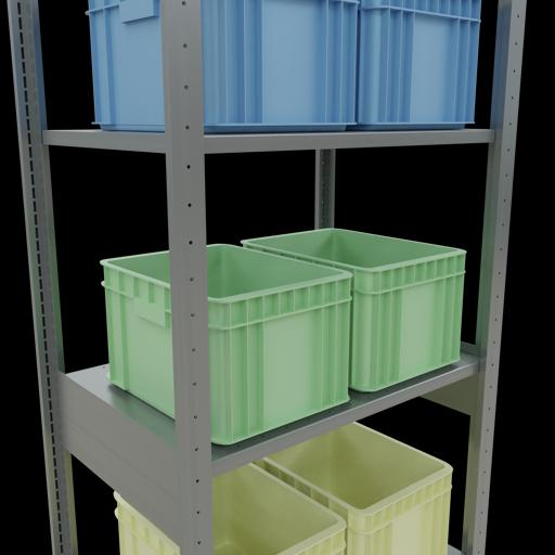 Image du produit Schulte Lagertechnik Elément départ MULTIplus150 avec traverse de longueur