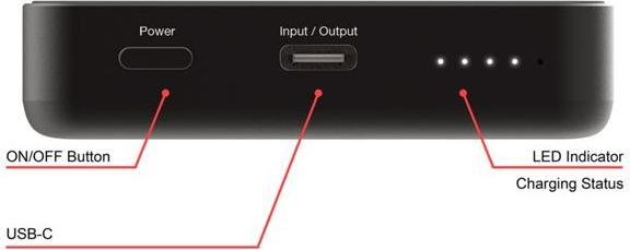 Produktbild Verbatim Charge 'n' Go Essentials (10000 mAh, 20 W, 37 Wh)