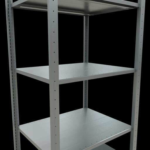 Immagine prodotto Schulte Lagertechnik Sistema di scaffalature di base senza viti MULTIplus150 con ripiani di lunghezza