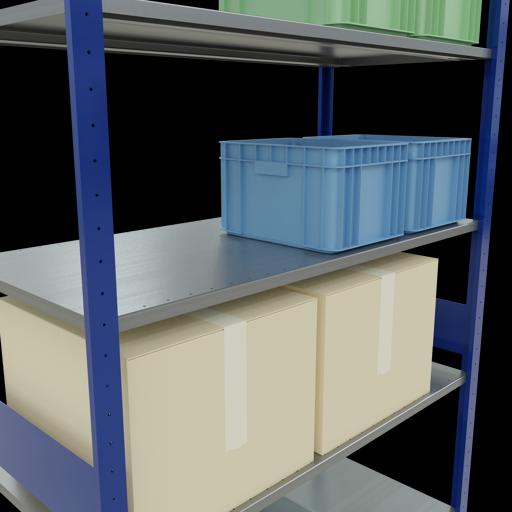 Immagine prodotto Schulte Lagertechnik Sistema di scaffalature di base senza viti MULTIplus150 con ripiani di lunghezza