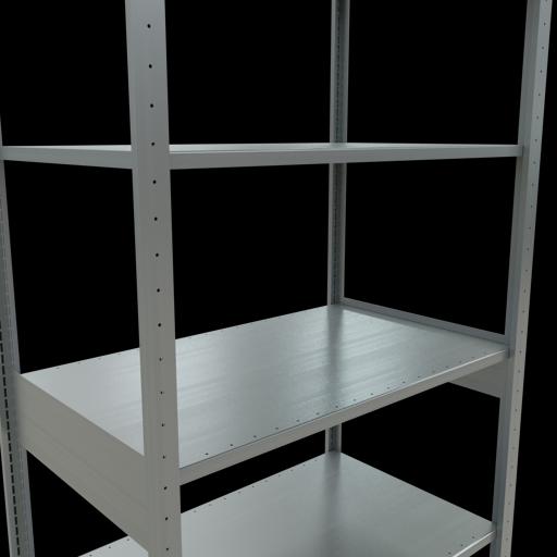 Immagine prodotto Schulte Lagertechnik Sistema di scaffalature di base senza viti MULTIplus150 con ripiani di lunghezza