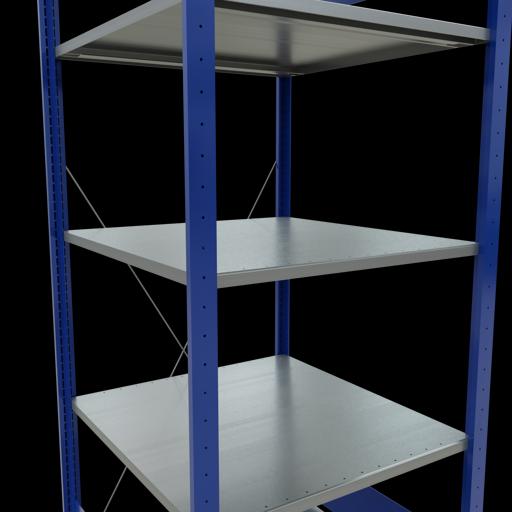 Actual product image Schulte Lagertechnik MULTIplus150 basic racking system with cross braces