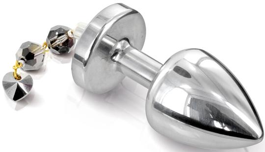 Actual product image Diogol Anni Butt Plug Torrent Silver Plated (M)