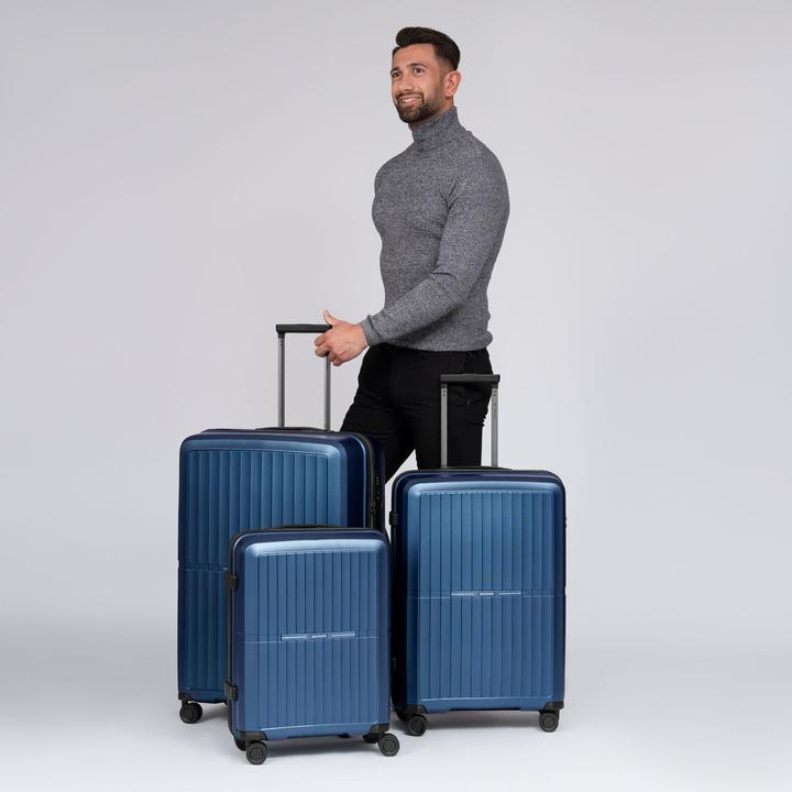 Actual product image Pactastic Collection 01 THE THREE SET 4 wheels suitcase set 3 pcs. (208 l, XL (from 140l))