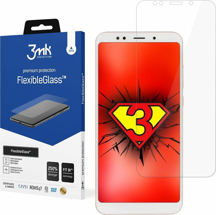 Produktbild 3MK hybrid glass Flexible 2.5D for Xiaomi Redmi 5 Plus (1 Stück, Xiaomi Redmi 5 Plus)