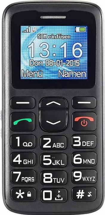 Simvalley Mobile XL-915 V2 Senioren- & Notruf Handy Notfall Notfallhandy Notrufhandy (1.77")