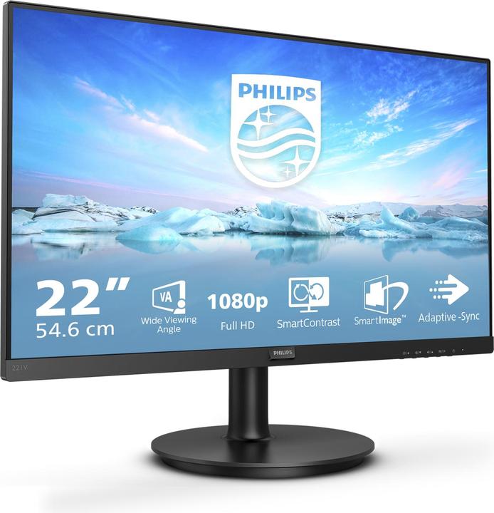 Actual product image Philips 221V8A/00 (1920 x 1080 pixels, 21.50")