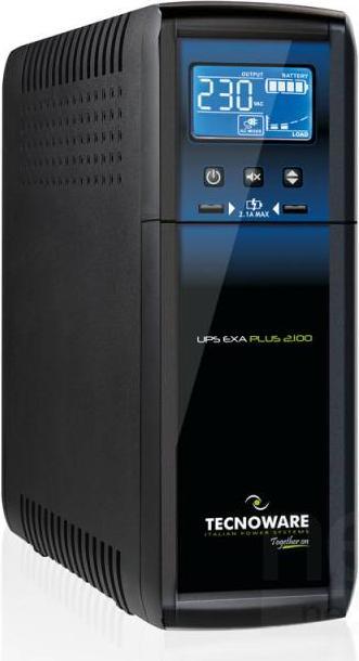 Produktbild Tecnoware EXA PLUS 2.100 A interaktive Leitung 2,1 kVA 1470 W (2100 VA, 1470 W, Line-Interaktiv USV)