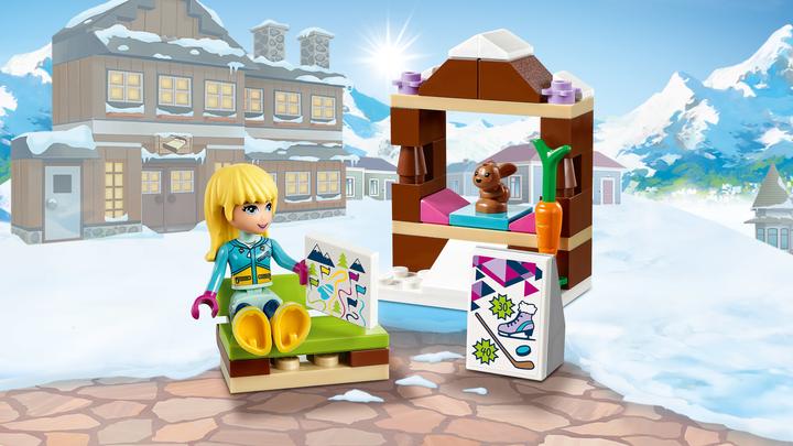 Actual product image LEGO Ice rink in the winter sports resort (41322, LEGO Friends)