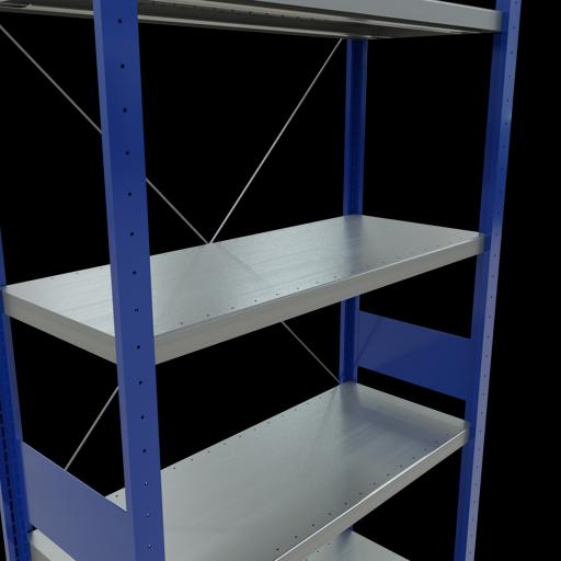 Immagine prodotto Schulte Lagertechnik MULTIplus330 sistema di scaffalatura di base senza viti con traversa