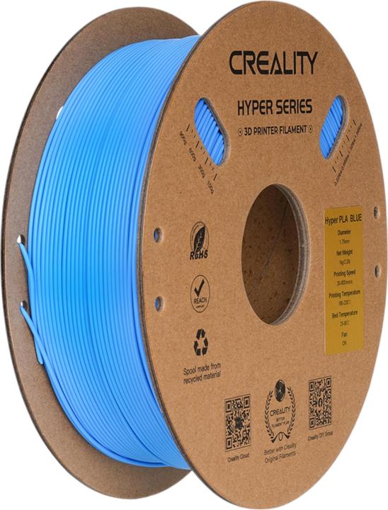 Creality Ipervelocità (PLA, 1.75 mm, 1000 g, Blu)