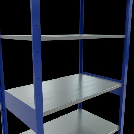 Image du produit Schulte Lagertechnik Système d'emboîtement pour rayonnage de base MULTIplus85 avec traverse de longueur