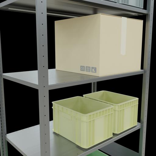 Image du produit Schulte Lagertechnik Système d'emboîtement pour rayonnage de base MULTIplus85 avec traverse de longueur