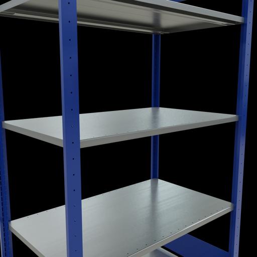 Image du produit Schulte Lagertechnik Système d'emboîtement pour rayonnage de base MULTIplus85 avec traverse de longueur
