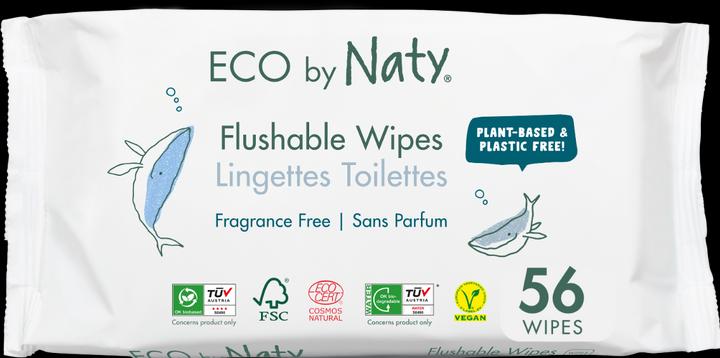 Actual product image Naty Organic toilet tissues (56 Piece)