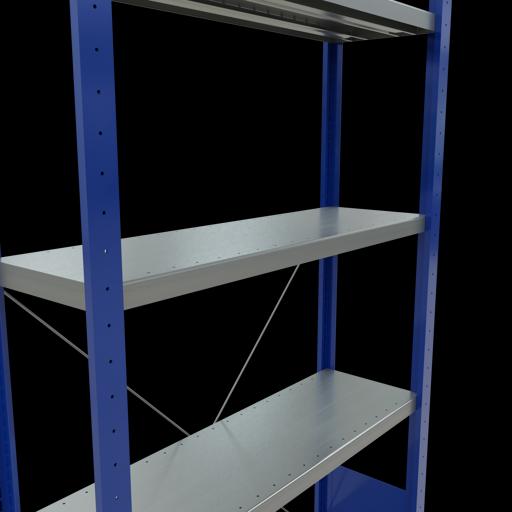 Immagine prodotto Schulte Lagertechnik MULTIplus330 sistema di scaffalatura di base senza viti con traversa