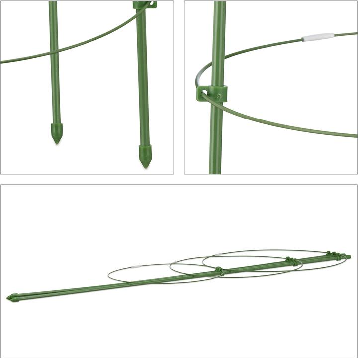 Actual product image Relaxdays Tomatoes as a climbing aid (28 cm, 28 cm)