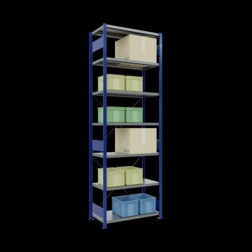 Immagine prodotto Schulte Lagertechnik MULTIplus330 sistema di scaffalatura di base senza viti con traversa