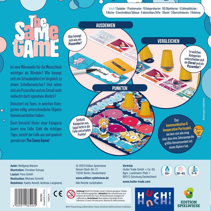 Actual product image The Same Game (d) (German)