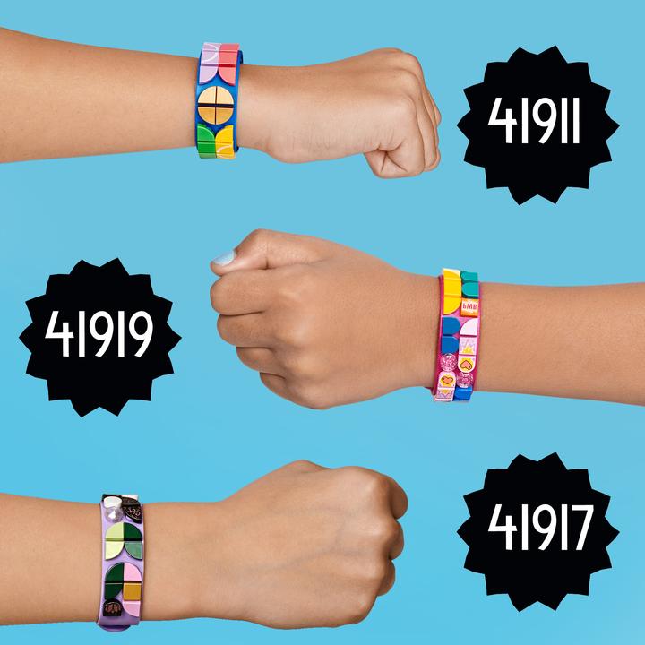Actual product image LEGO Superhero Bracelet (41919, LEGO Dots)