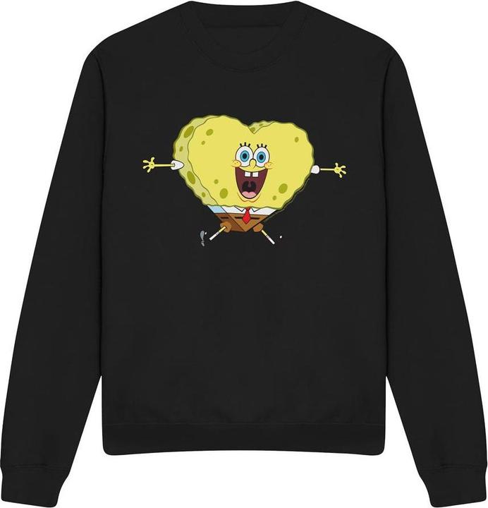 Spongebob Squarepants HeartShaped Sweatshirt Valentinstag