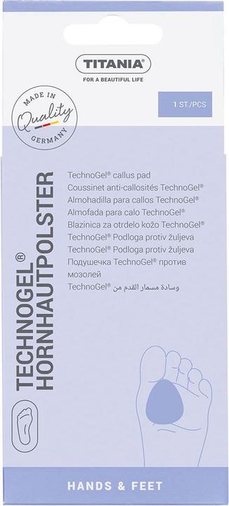 Actual product image Foot Care Techno Gel callus pad (Callus removers, 1 ml)