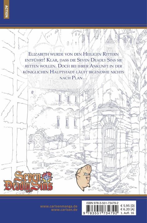 Produktbild Seven Deadly Sins, Band 9 (Deutsch, Suzuki Nakaba, 2016)