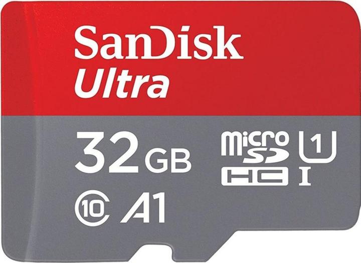 SanDisk Ultra mit Adapter (32 GB, microSDHC, U1, UHS-I)