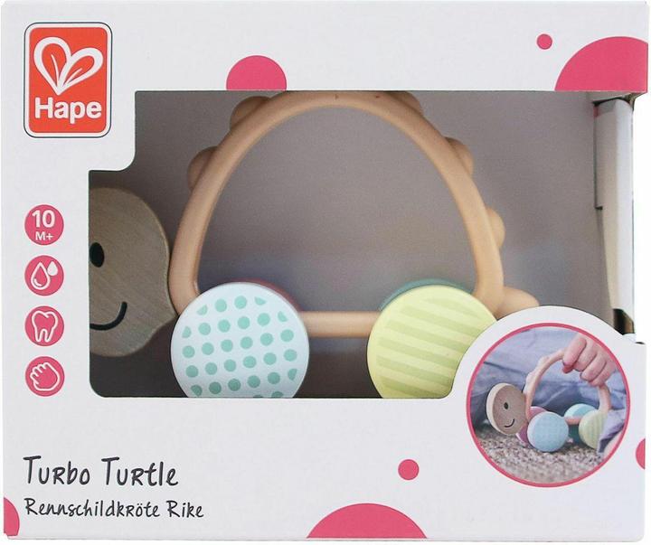 Actual product image Hape Racing turtle Rike
