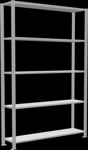 Actual product image Schulte Lagertechnik MULTIplus150 basic racking system with cross braces