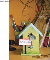 Actual product image Rayher Wooden Birdhouse Box FSC Mix Credit