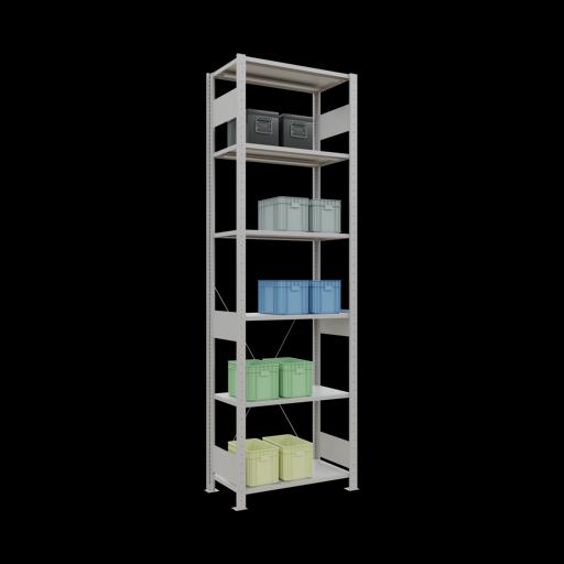 Immagine prodotto Schulte Lagertechnik MULTIplus150 sistema di scaffalatura di base senza bulloni con traversa