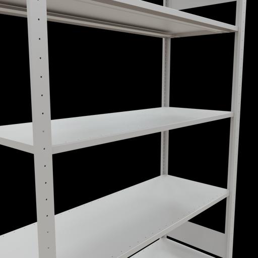 Actual product image Schulte Lagertechnik MULTIplus150 boltless basic shelving system with length ledgers