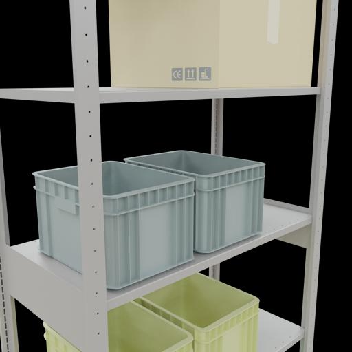 Actual product image Schulte Lagertechnik MULTIplus150 basic racking system with length ledgers