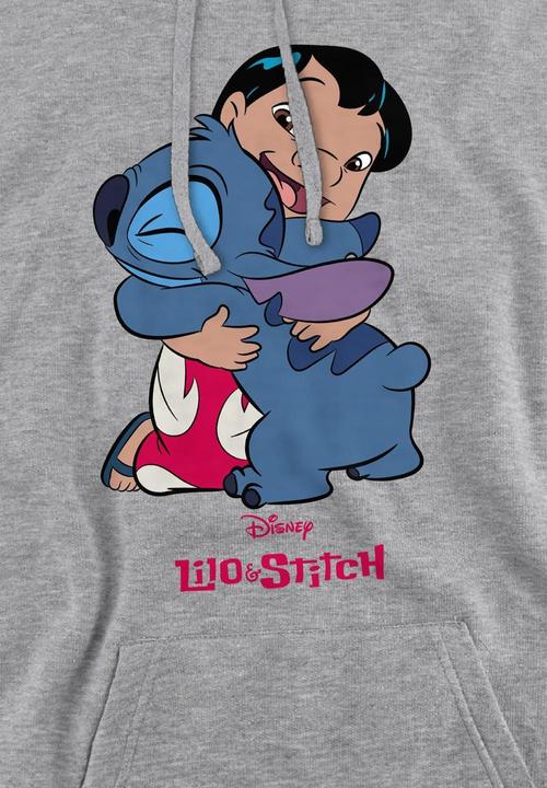 Actual product image Lilo & Stitch Mens 90s Hug Hoodie (XXL)