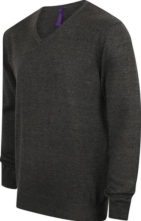 Produktbild Henbury FeinstrickPullover Sweatshirt mit VAusschnitt (S)
