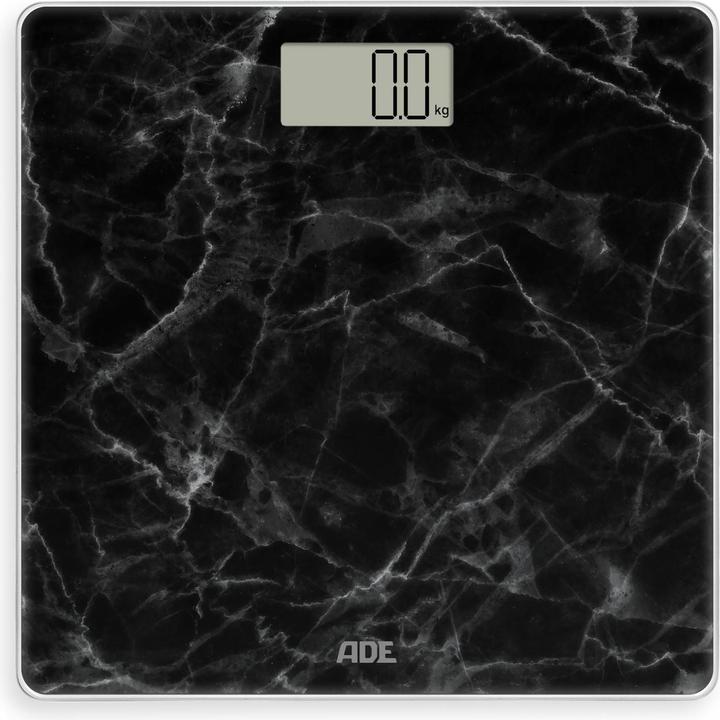 Image du produit ADE Personenwaage Amina Marmor Schwarz, Displaytyp: Digital (180 kg)