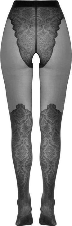 Actual product image Cottelli Collection Crotchless pantyhose (4)