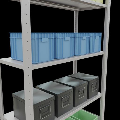 Image du produit Schulte Lagertechnik Système d'emboîtement pour rayonnage de base MULTIplus85 avec traverse de longueur