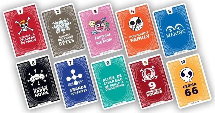 Actual product image Topi games One Piece Card Game Pirate battles *French Version* (French)
