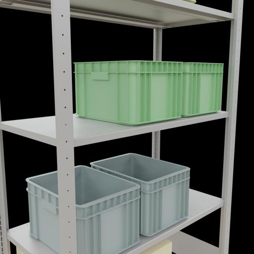 Produktbild Schulte Lagertechnik Stecksystem Grundregal MULTIplus85 mit Längenriegel