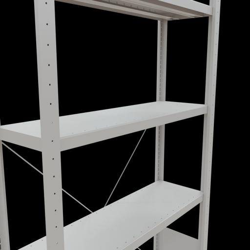 Actual product image Schulte Lagertechnik MULTIplus330 boltless basic shelving system with cross brace