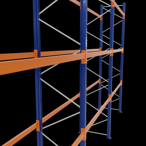 Actual product image Schulte Lagertechnik Pallet rack 3 bays á 2700 mm