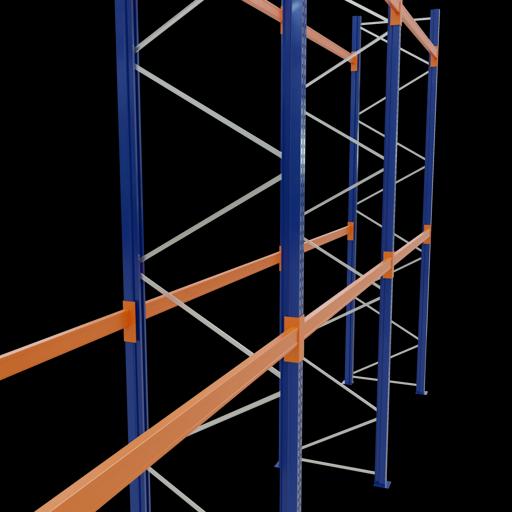 Actual product image Schulte Lagertechnik Pallet rack 3 bays á 2700 mm