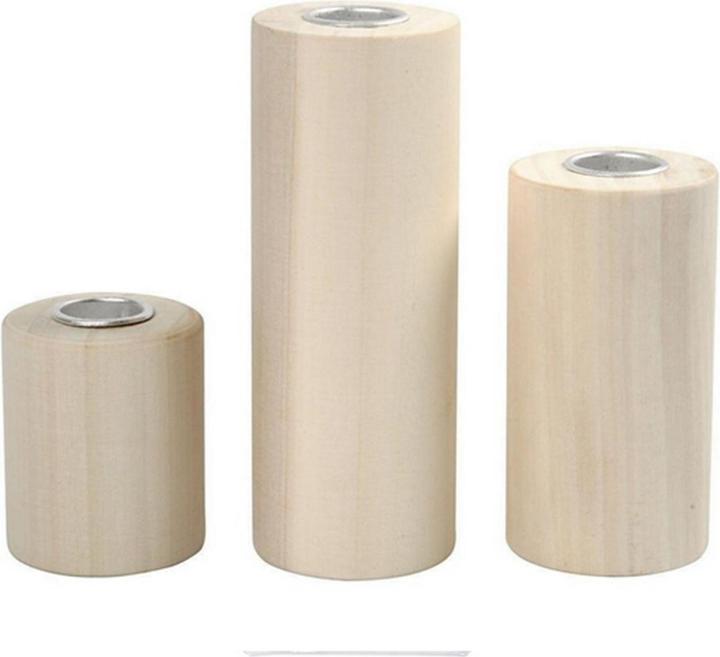 Actual product image Creativ Company Candlestick 3 pieces (6 x 12 x 15 cm)