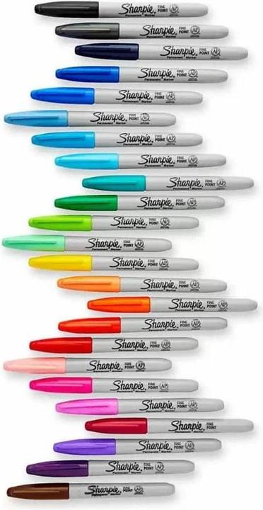 Produktbild Paper Mate Permanent marker sharpie, fine, rund, blå (Blau, 0.90 mm, 1 x)