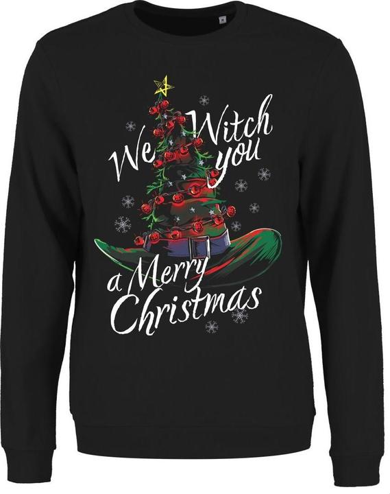 Produktbild Grindstore We Witch You A Merry Christmas Sweatshirt (38, 39, 40)
